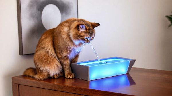 Top 5 fontaines à eau silencieuses et élégantes pour chats