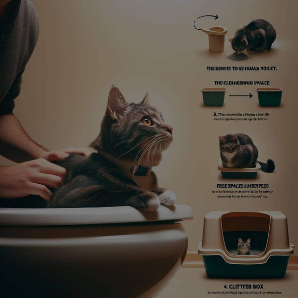 Quels sont les avantages d'enseigner à votre chat à utiliser les toilettes humaines ?